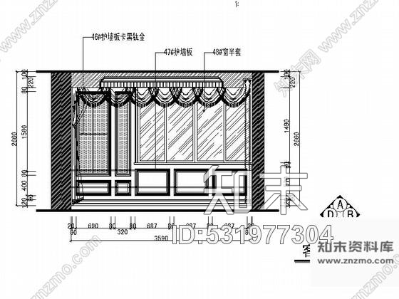 施工图浙江精品欧式风格别墅室内装修施工图含效果cad施工图下载【ID:531977304】