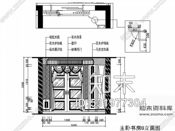 施工图浙江精品欧式风格别墅室内装修施工图含效果cad施工图下载【ID:531977304】