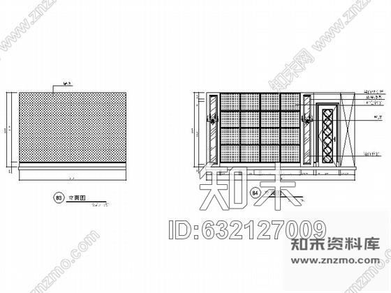 施工图某欧式娱乐会所包房15装修图cad施工图下载【ID:632127009】