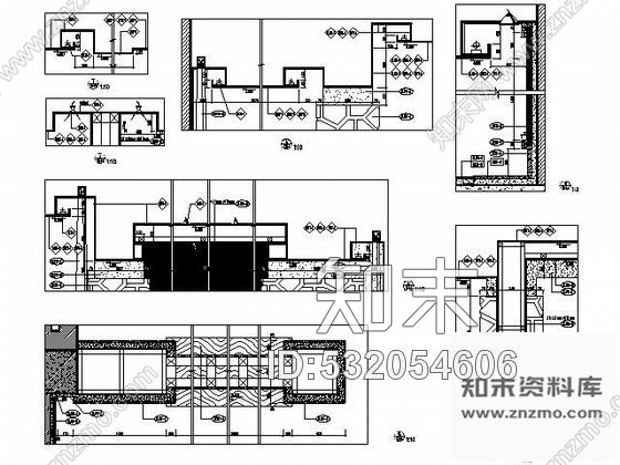 施工图主题酒店音乐廊施工图cad施工图下载【ID:532054606】