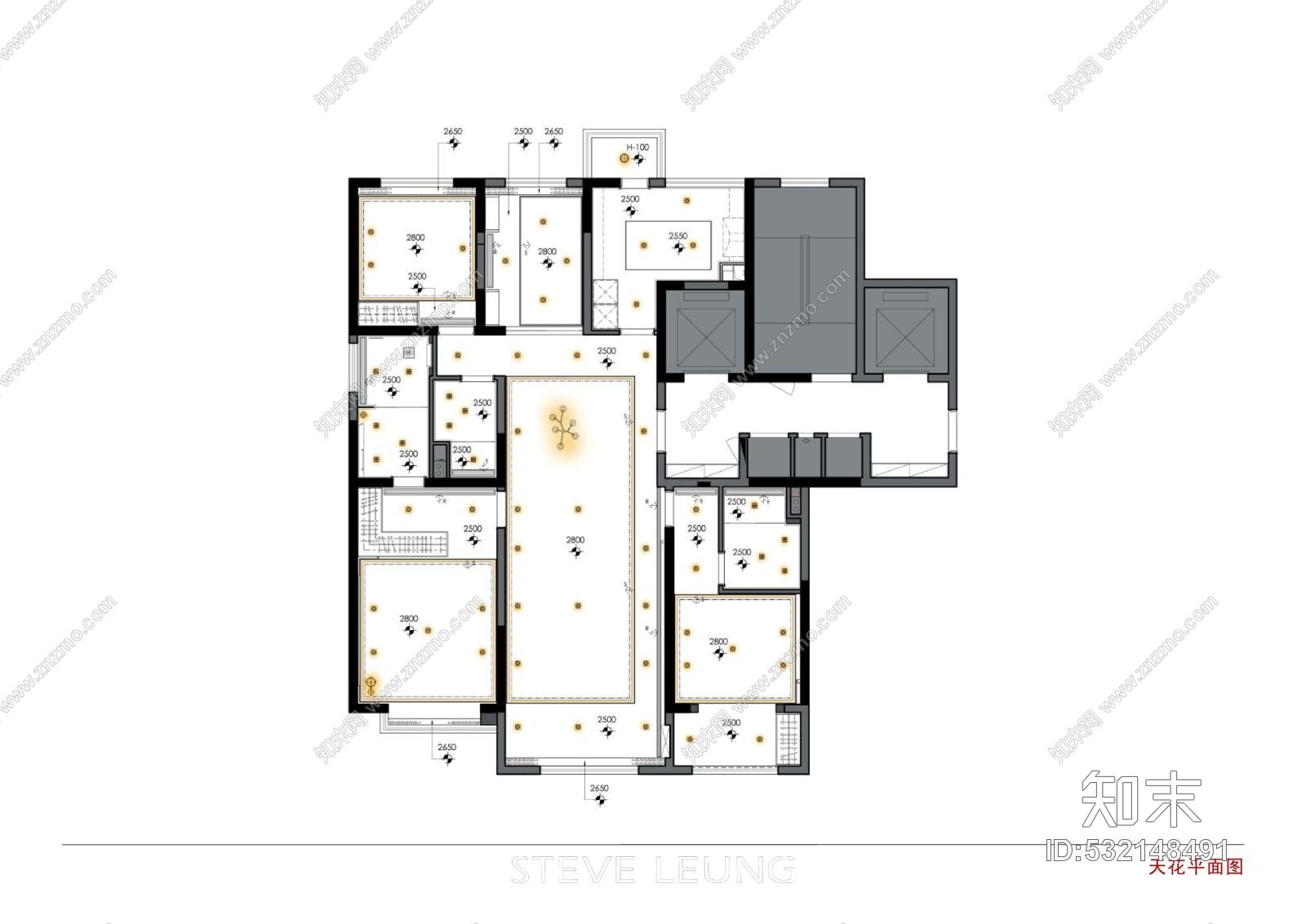 梁志天北京中粮天恒南苑住宅项目设计方案cad施工图下载【ID:532148491】