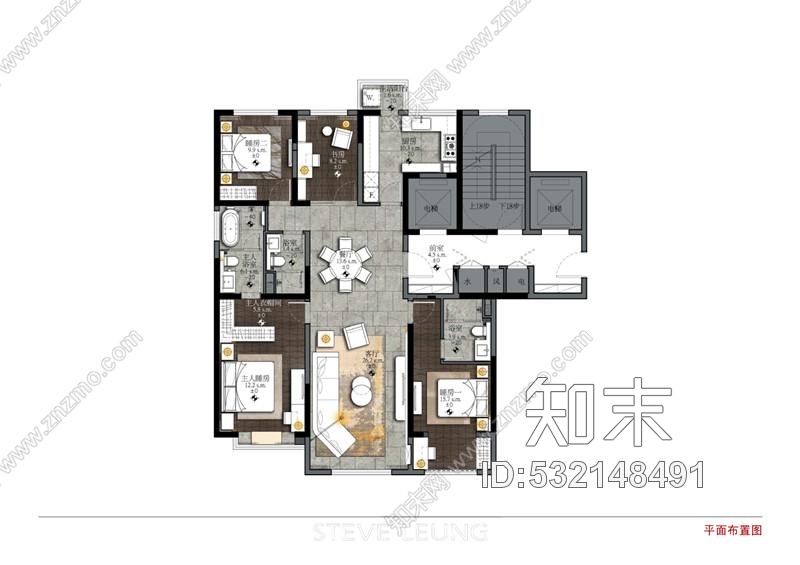 梁志天北京中粮天恒南苑住宅项目设计方案cad施工图下载【ID:532148491】