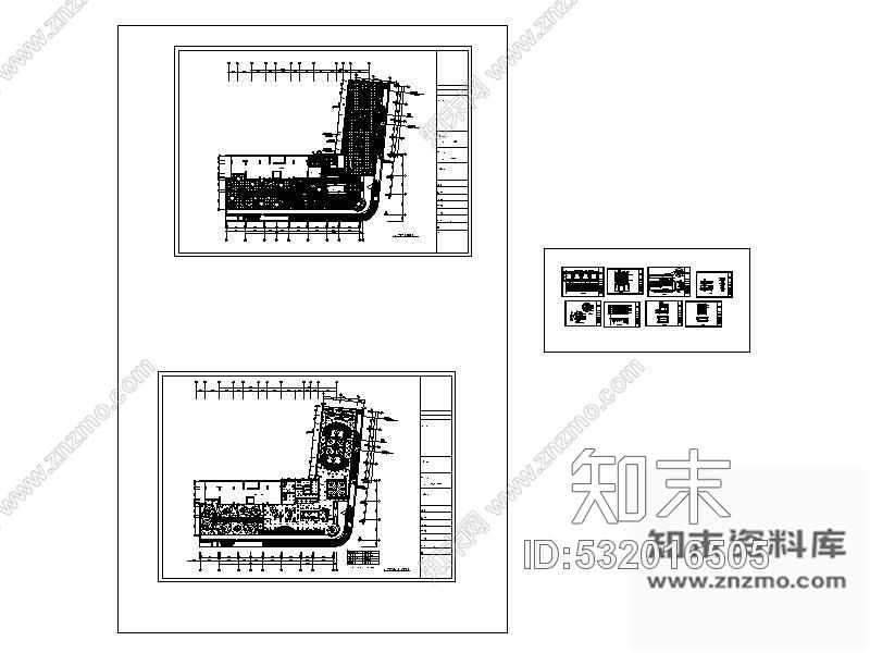 施工图茶餐厅设计方案图cad施工图下载【ID:532016505】