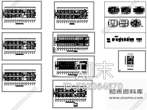 施工图新亚细亚酒店装修图cad施工图下载【ID:532064670】