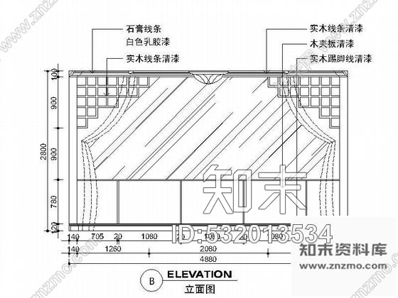 施工图小型餐包设计图cad施工图下载【ID:532013534】