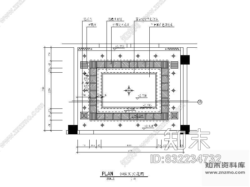 图块/节点中餐厅包房施工图cad施工图下载【ID:832234732】