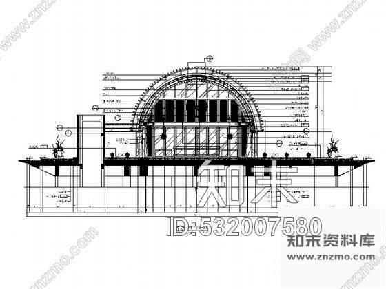 施工图海南独特船屋餐厅室内装修图含实景cad施工图下载【ID:532007580】