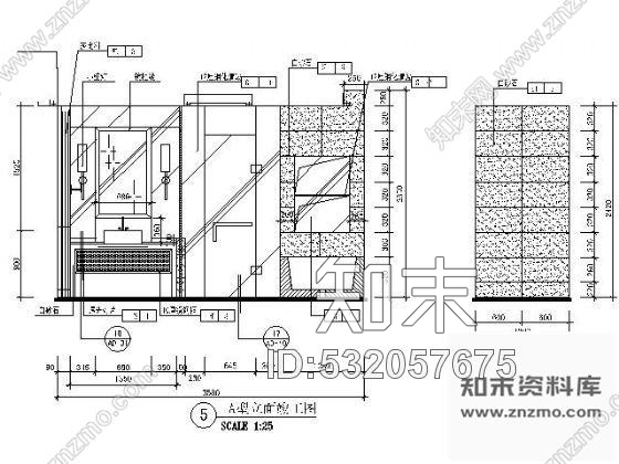 施工图广东五星级酒店A型房施工图cad施工图下载【ID:532057675】