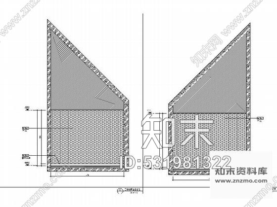 施工图西安别致中式风格三层别墅样板间室内装修图含实景cad施工图下载【ID:531981322】