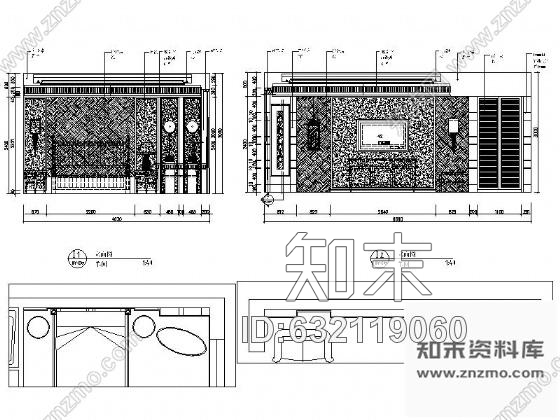 施工图北京知名集团接待会所装修图cad施工图下载【ID:632119060】