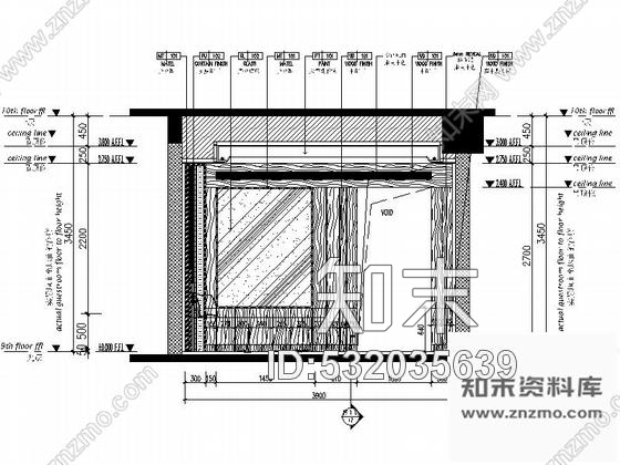 施工图江苏高档商务酒店双人客房装修施工图含效果cad施工图下载【ID:532035639】