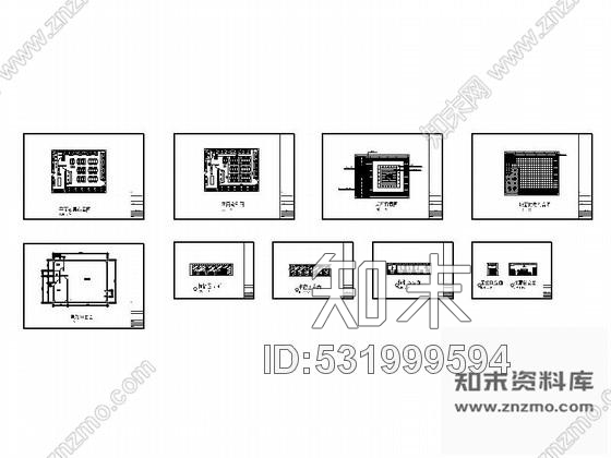 施工图201㎡快餐店室内装修图cad施工图下载【ID:531999594】