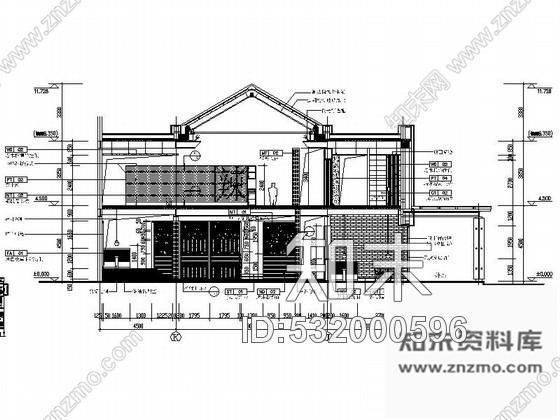 施工图杭州独具特色国际一流连锁品牌新中式风格餐厅设计施工图含方案cad施工图下载【ID:532000596】