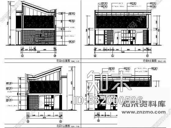 施工图杭州独具特色国际一流连锁品牌新中式风格餐厅设计施工图含方案cad施工图下载【ID:532000596】