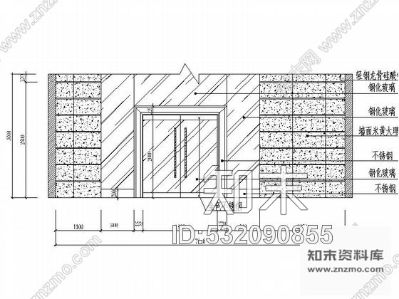 施工图广东现代简约宽敞办公楼装修设计施工图含效果cad施工图下载【ID:532090855】