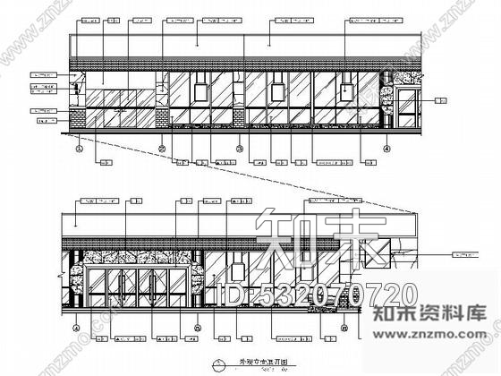施工图成都现代股份制商业金融中心营业厅装修施工图含效果cad施工图下载【ID:532070720】