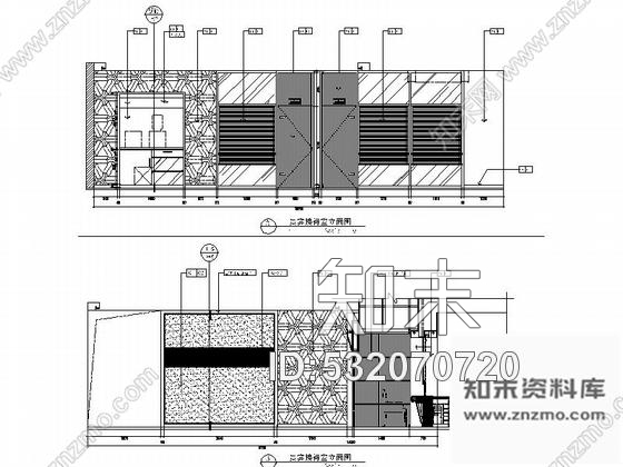 施工图成都现代股份制商业金融中心营业厅装修施工图含效果cad施工图下载【ID:532070720】