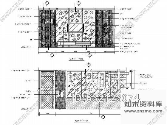 施工图江苏某豪华四层夜总会室内装修施工图cad施工图下载【ID:632123074】