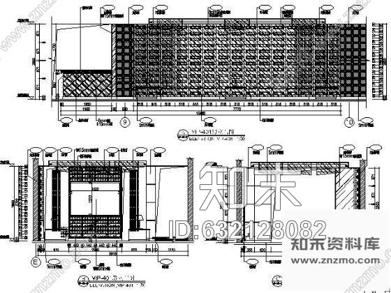 施工图五星级酒店夜总会内装施工图cad施工图下载【ID:632128082】