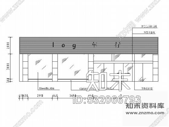 施工图原创现代简约汽车专卖店室内施工图含效果图cad施工图下载【ID:532066793】