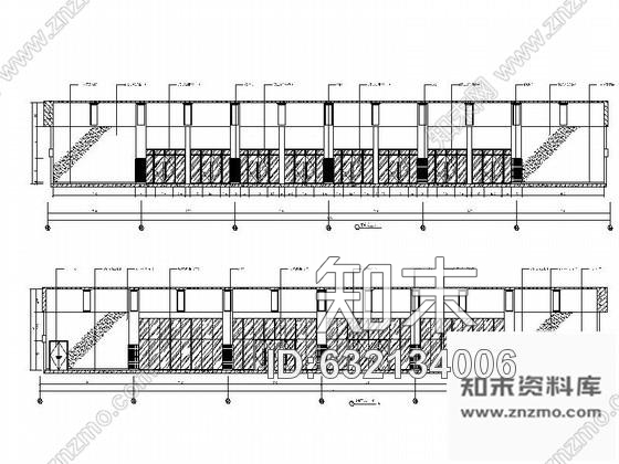 施工图深圳体育运动学校综合训练馆室内装修图cad施工图下载【ID:632134006】