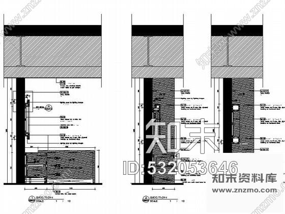 施工图皇冠酒店宴会销售处施工图cad施工图下载【ID:532053646】