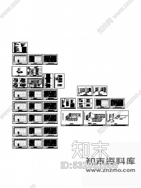 施工图某宾馆平面装修图纸施工图下载【ID:532062656】