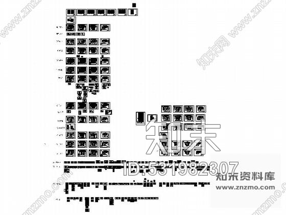 施工图上海某园林别墅奢华贵族室内装修全套施工图cad施工图下载【ID:531982307】