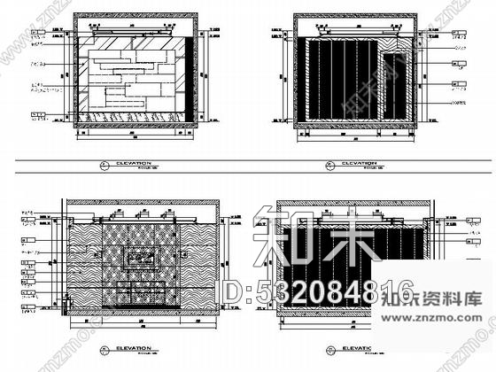 施工图著名装饰公司设计现代风格办公楼室内装修施工图施工图下载【ID:532084816】