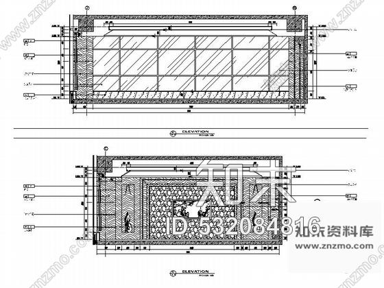 施工图著名装饰公司设计现代风格办公楼室内装修施工图施工图下载【ID:532084816】