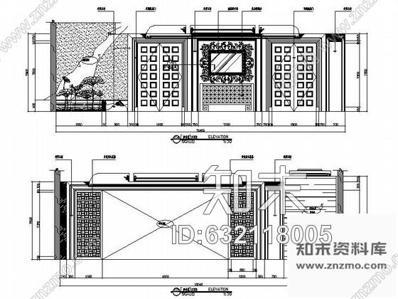 施工图江西私人精致会所室内施工图cad施工图下载【ID:632118005】