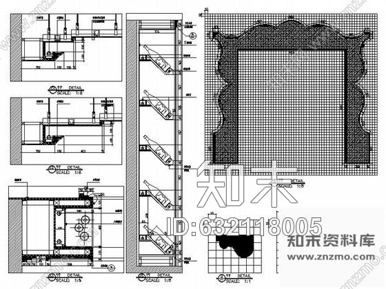 施工图江西私人精致会所室内施工图cad施工图下载【ID:632118005】