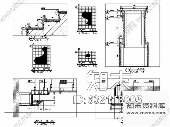 施工图江西私人精致会所室内施工图cad施工图下载【ID:632118005】