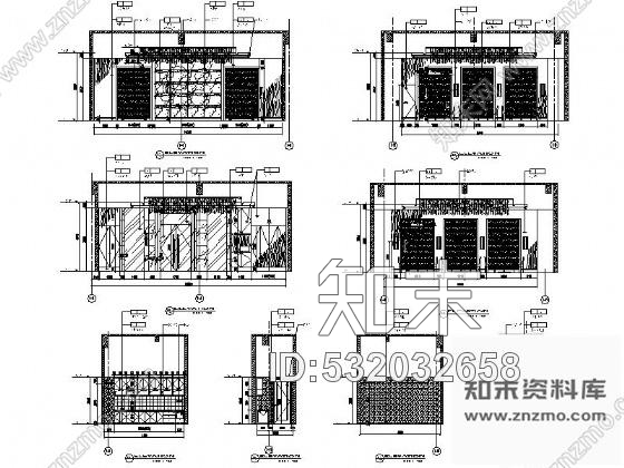 施工图江苏某温泉假日酒店室内施工图cad施工图下载【ID:532032658】