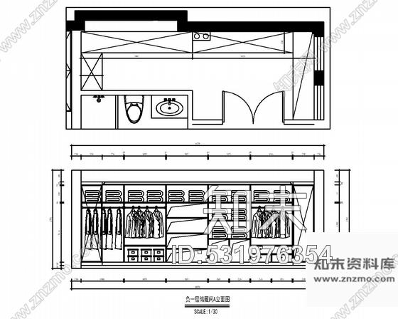 施工图江宁法式贵族风情两层别墅室内CAD施工图含实景图及彩色平面cad施工图下载【ID:531976354】