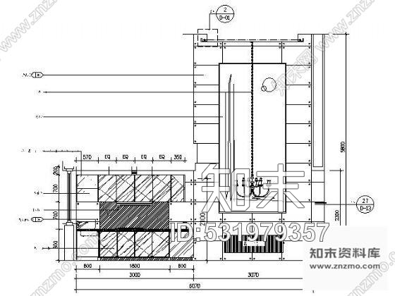 施工图西安豪华国际社区别墅样板间施工图含实景cad施工图下载【ID:531979357】