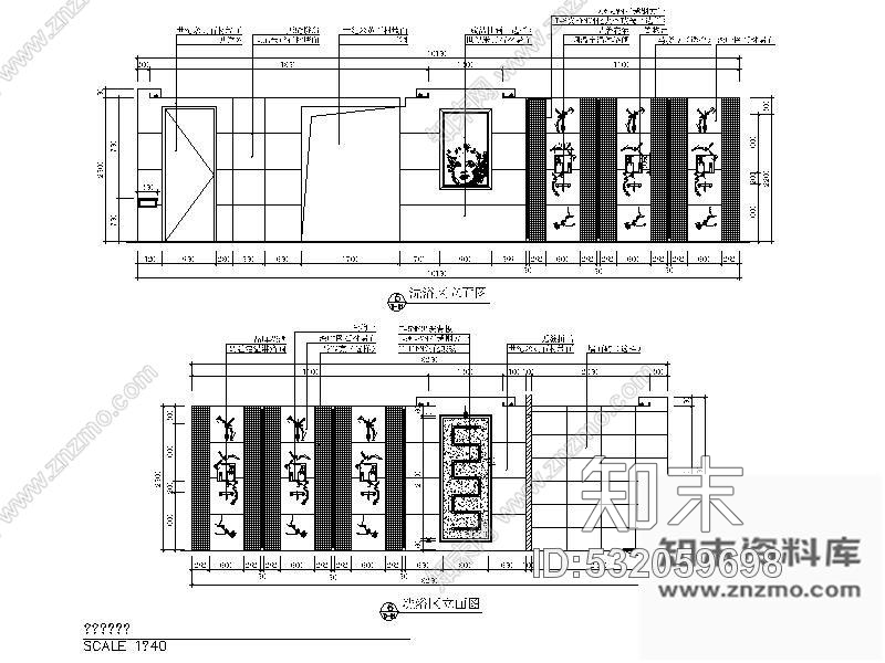 施工图武汉某大五星酒店装修图cad施工图下载【ID:532059698】