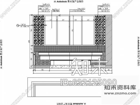 施工图厦门高档时尚KTV包厢室内装修施工图cad施工图下载【ID:632125090】