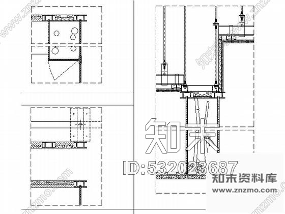 施工图精品著名酒店现代风格董事长套房室内装修施工图含效果cad施工图下载【ID:532023687】