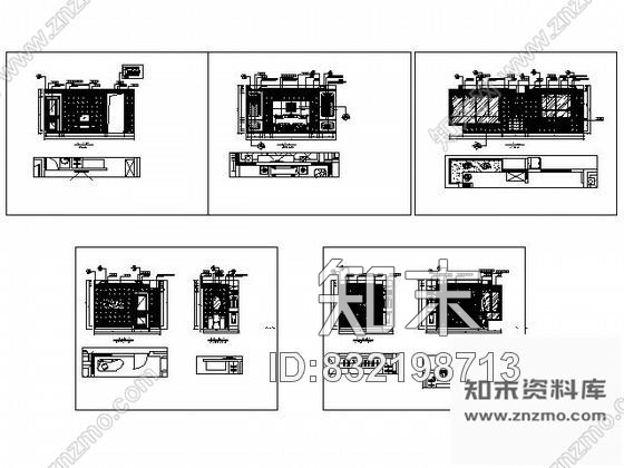 图块/节点精装欧式客厅主立面图施工图下载【ID:832198713】