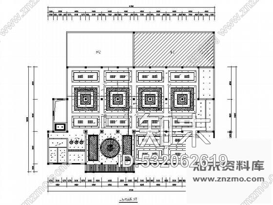 施工图五层宾馆装饰平面图cad施工图下载【ID:532062619】