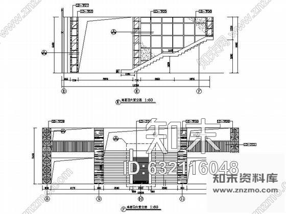 施工图广东某海洋温泉度假中心室内装修施工图cad施工图下载【ID:632116048】