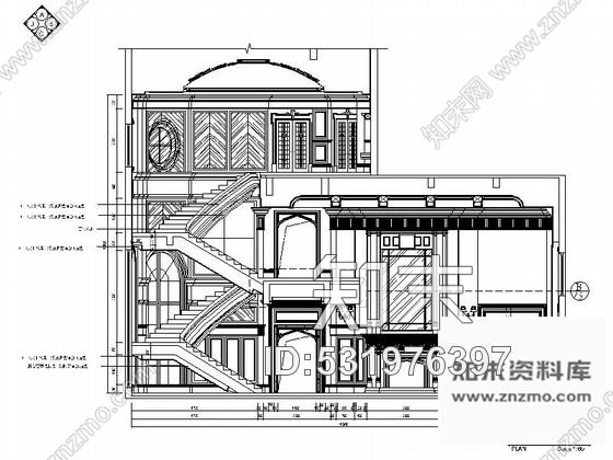 施工图重庆知名地产三层私人豪宅欧式风格设计施工图含效果图cad施工图下载【ID:531976397】