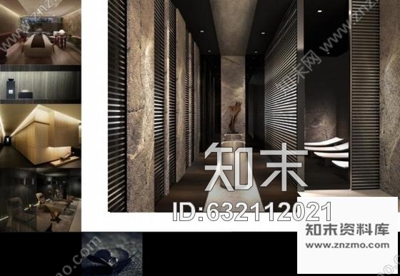 施工图浙江精致细腻的私人会所概念设计方案含效果图cad施工图下载【ID:632112021】