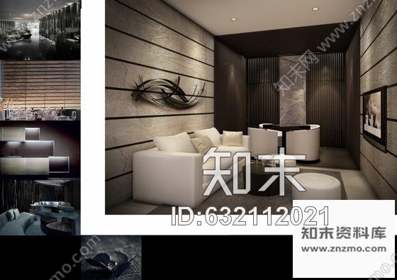 施工图浙江精致细腻的私人会所概念设计方案含效果图cad施工图下载【ID:632112021】