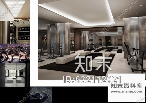 施工图浙江精致细腻的私人会所概念设计方案含效果图cad施工图下载【ID:632112021】