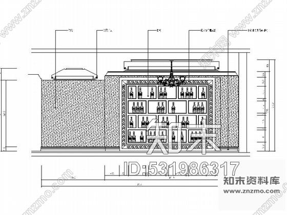 施工图黑龙江某三层独栋别墅室内装修施工图cad施工图下载【ID:531986317】