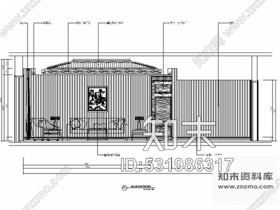 施工图黑龙江某三层独栋别墅室内装修施工图cad施工图下载【ID:531986317】