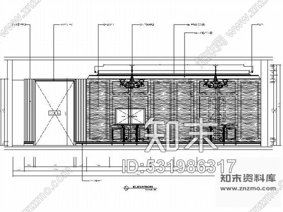 施工图黑龙江某三层独栋别墅室内装修施工图cad施工图下载【ID:531986317】