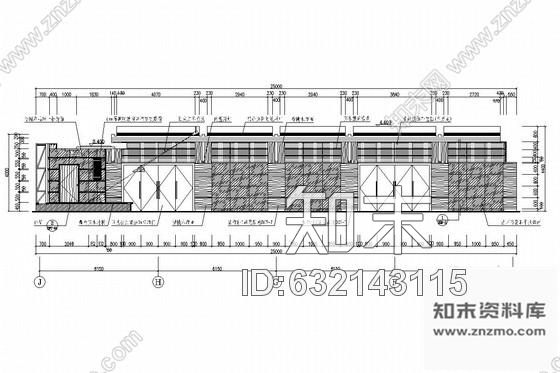 施工图现代化大型多功能厅室内施工图施工图下载【ID:632143115】